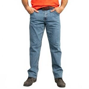 NEW DEARBORN DENIM boot cut jeans in light wash